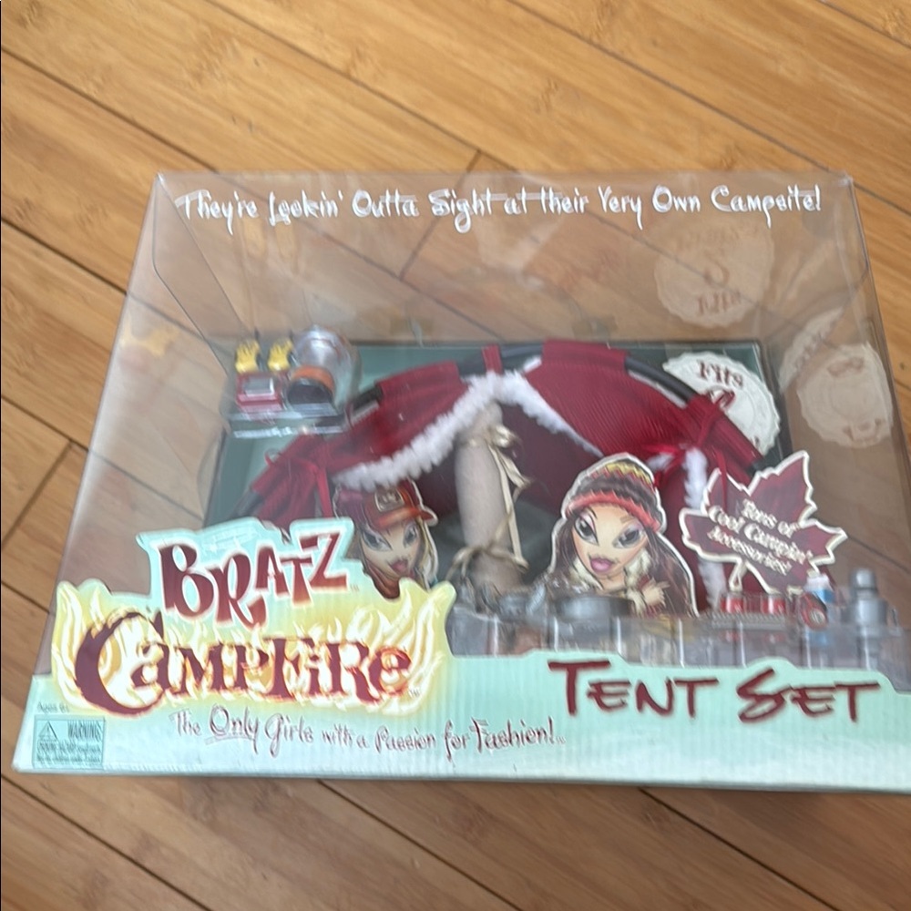 Bratz Campfire Tent Set - Red